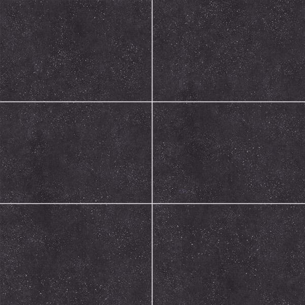 Black Mineral Paneele in Fliesenoptik