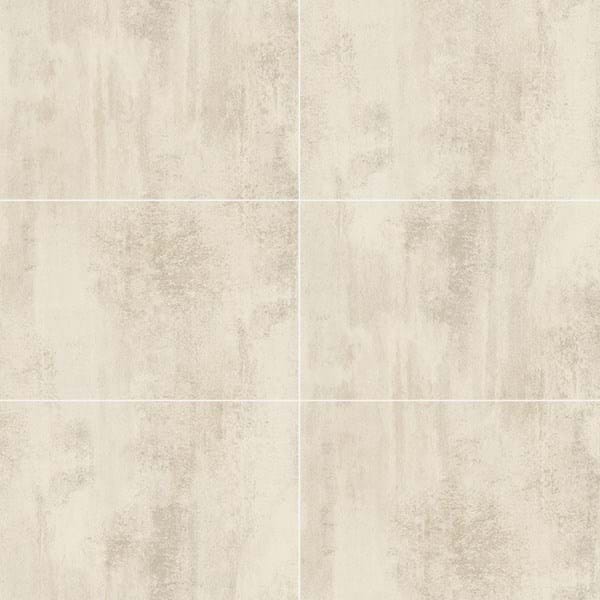 White Gypsum Paneele in Fliesenoptik