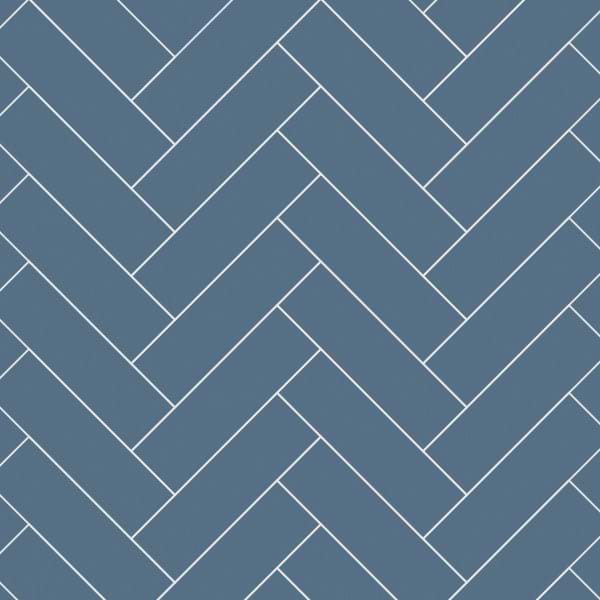 Misty Blue Herring Bone