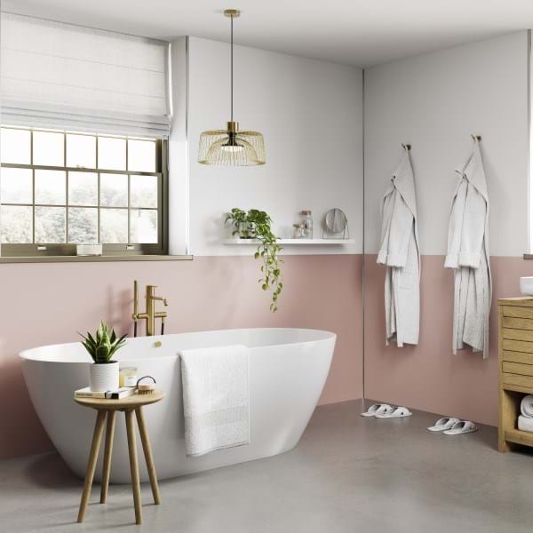 Antique Rose Badezimmer-Wandpaneele
